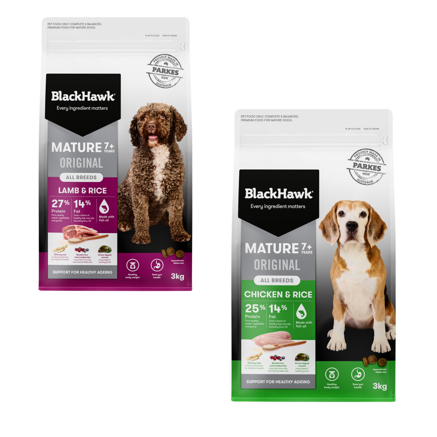 Black Hawk Dog Mature 3kg