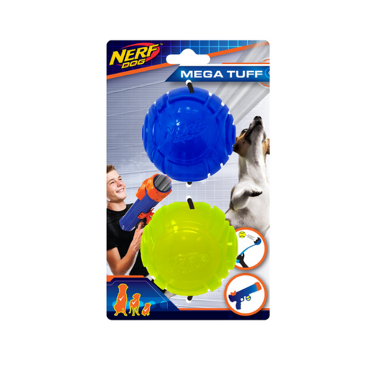 Nerf Sonic Ball TPR Translucent 2pk