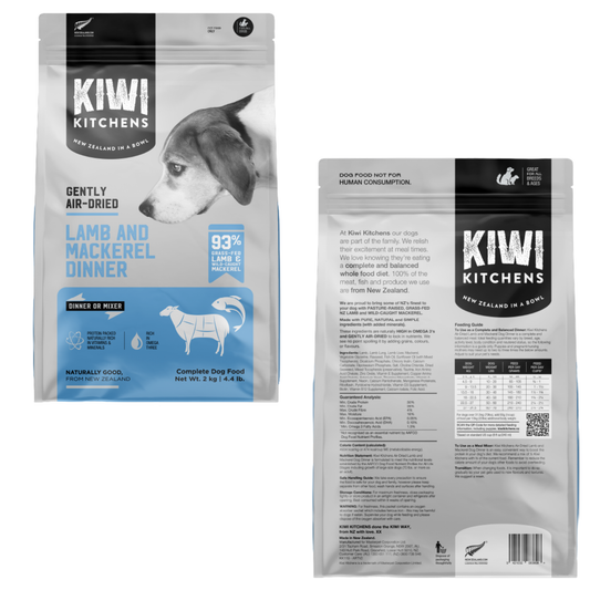 Kiwi Kitchens Air dried LAMB & MACKEREL DINNER