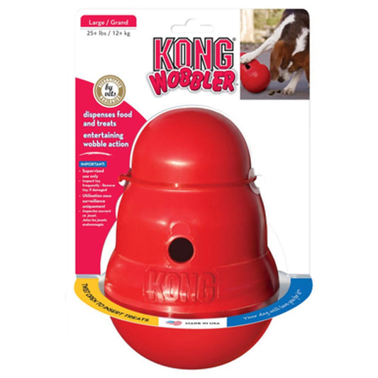 Kong Wobbler Treat Dispensing Interactive Dog Toy