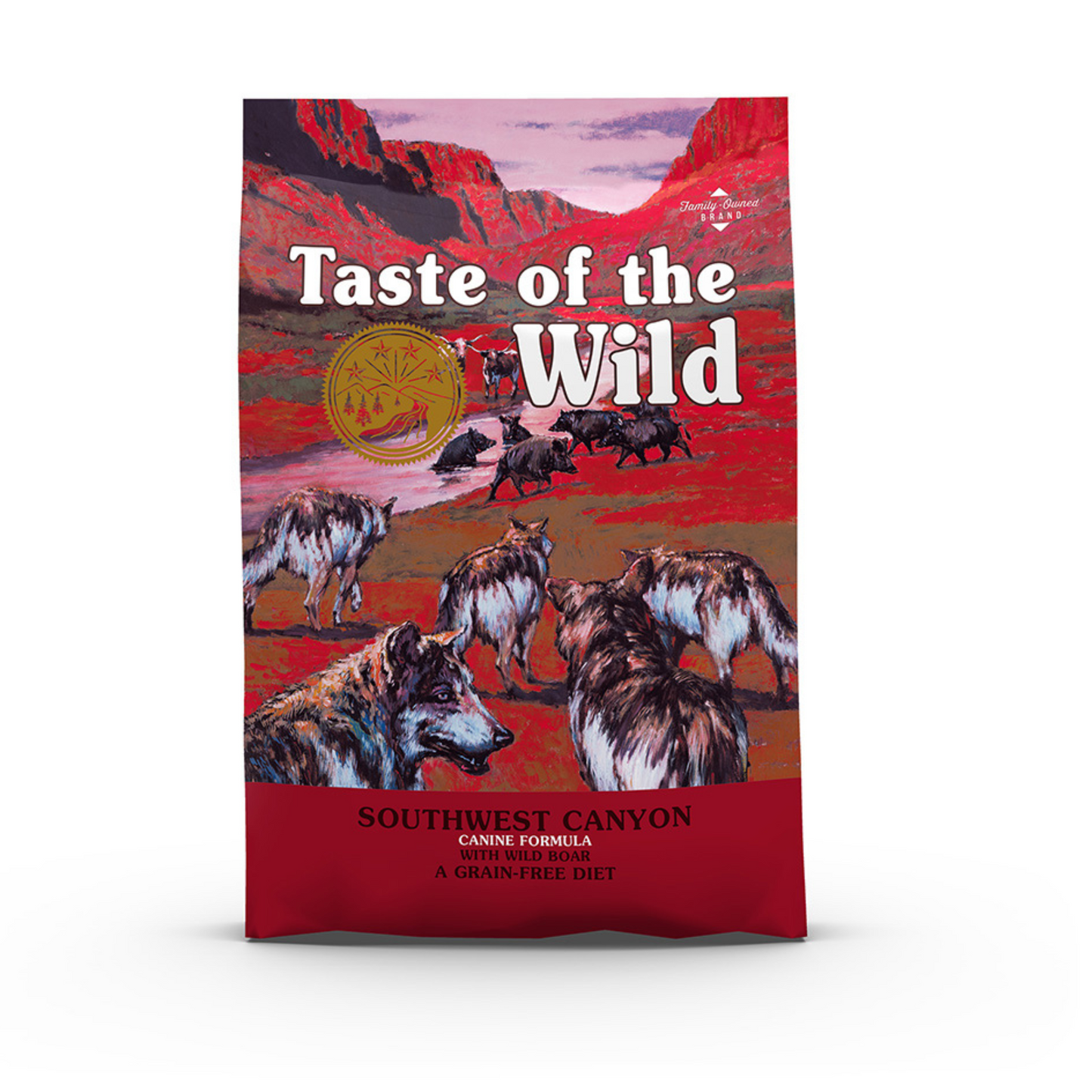 Taste of The Wild Dog Food 12.2KG  - 5 flavors!